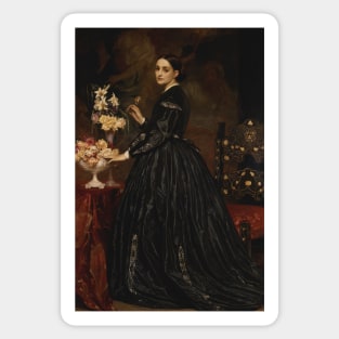Mrs. James Guthrie by Frederic Leighton Sticker